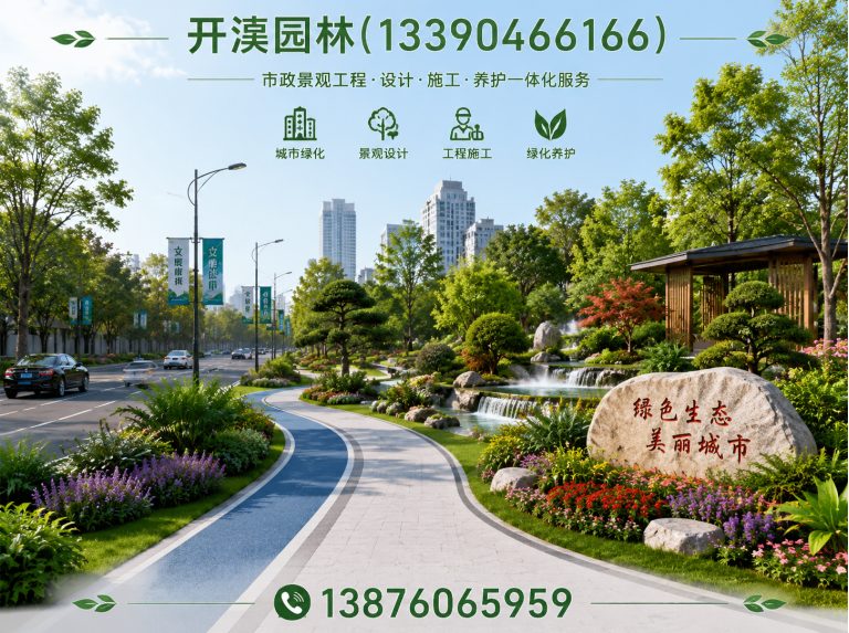 锦州锦州园林绿化展示图